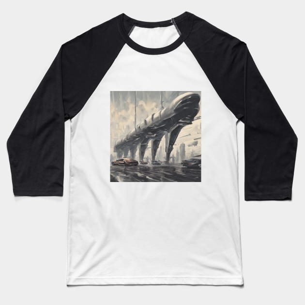 Futuristic Baseball T-Shirt by Jose Roberto LG